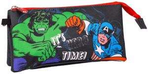 PENCIL CASE 3 COMPARTIMENTOS AVENGERS