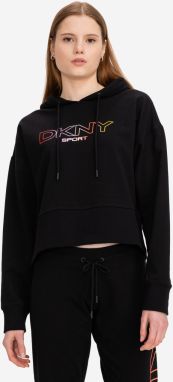 Mikiny pre ženy DKNY - čierna