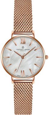 Frederic Graff Trivor Kanjut Trivor Rose Gold Mesh Watch FCF-3914