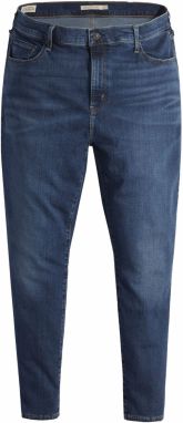 Levi's® Plus Džínsy '721 PL Hi Rise Skinny'  tmavomodrá