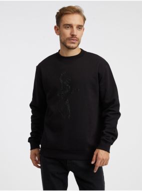 Black Mens Sweatshirt KARL LAGERFELD - Men