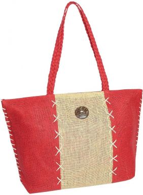 Semiline Woman's Beach Bag 1485-5