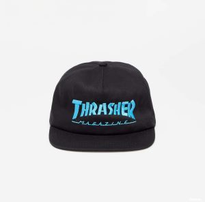 Thrasher Mag Logo Snapback Black