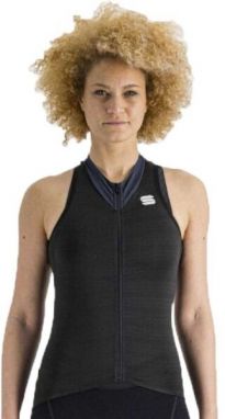 Sportful KELLY W SLEEVELESS JERSEY Dámske cyklistické tričko, čierna, veľkosť