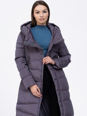 Grey hooded winter coat TIFFI-FIFI MERIBEL