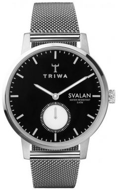 Triwa Ebony Svalan Steel Mesh Super Slim