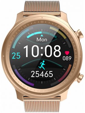 Wotchi Smartwatch W27RG - Rose-Gold Stainless Steel - SLEVA