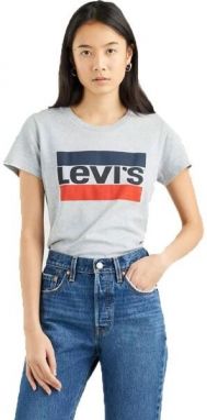 Levi's® THE PERFECT TEE Dámske tričko, sivá, veľkosť