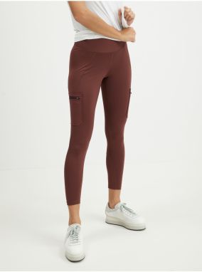 Women's Burgundy Leggings with Wrangler Pockets - Women's