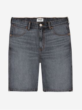 Grey Mens Denim Shorts Wrangler - Men