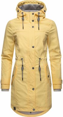 Peak Time Funkčný kabát  pastelovo žltá / čierna / biela