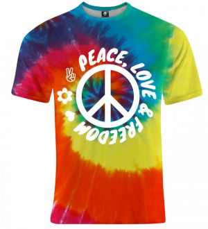 Aloha From Deer Unisex's Peace And Love T-Shirt TSH AFD358