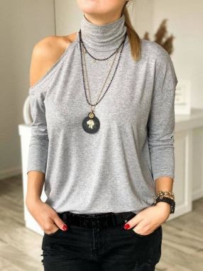 Blouse grey O.N.E cxp0521. R03