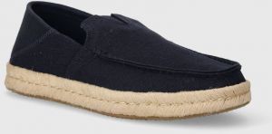 Espadrilky Toms Alonso Loafer Rope tmavomodrá farba, 10020889