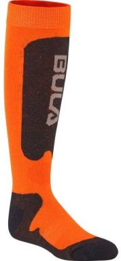 Bula BRAND SKI SOCK Pánske lyžiarske podkolienky, oranžová, veľkosť