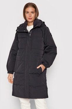 Lee Vatovaná bunda Puffer L56IXW01 Čierna Relaxed Fit