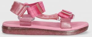 Sandále Melissa MELISSA PAPETE + RIDER GOOD TIMES AD dámske, ružová farba, M.32930.AV016