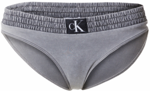 Calvin Klein Swimwear Bikinové nohavičky  sivá