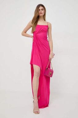 Šaty Pinko ružová farba, maxi, priliehavá, 103122.A17I