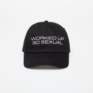 PLEASURES Worked Up Polo Cap Black