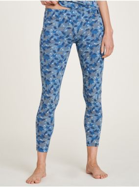 Blue Women's Patterned Leggings Tranquillo - Women