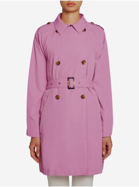 Light purple Geox womens trench coat - Ladies