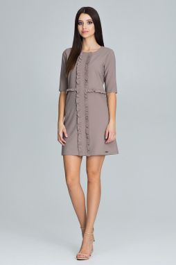 Figl Woman's Dress M618 Mocca