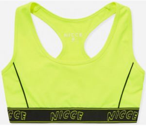 Tielka a tričká bez rukávov Nicce London  Carbon racerback bra