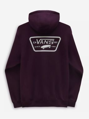 Men's Purple Hooded Sweatshirt VANS Full Patched PO II - Men