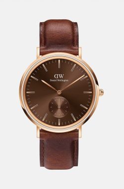 Hodinky Daniel Wellington pánsky, ružová farba