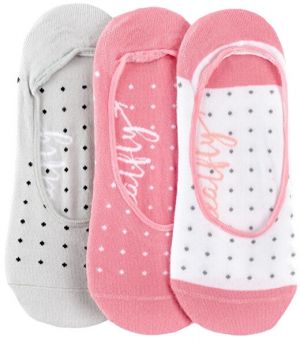Meatfly 3 PACK - dámske ponožky Low socks S19 A / Small Dots