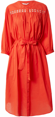 Summum Košeľové šaty  mandarínková