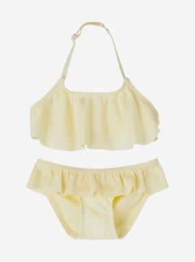 Light yellow girly two-piece swimsuit name it Fini - unisex