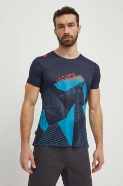 Športové tričko LA Sportiva Comp tmavomodrá farba, s potlačou, F38643614