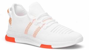 DARK SEER White Orange Unisex Sneakers