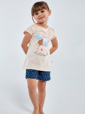 Pyjamas Cornette Kids Girl 787/99 Delicious 98-128 peach