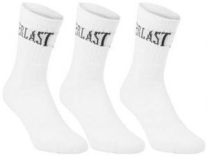 Everlast TENNIS EVERLAST SOCKS Športové vysoké ponožky, biela, veľkosť