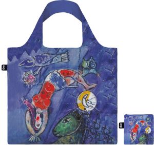 Loqi Marc Chagall - The Blue Circus Recycled Bag