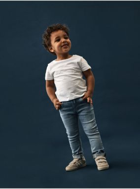 Light Blue Boys Slim Fit Jeans Name It Theo - Boys