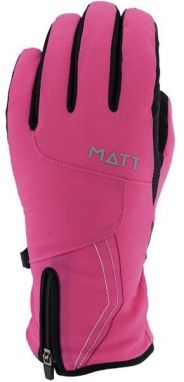 Matt ANAYET JUNIOR GLOVES Detské lyžiarske rukavice, ružová, veľkosť