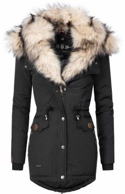 NAVAHOO Zimný kabát 'Sweety'  čierna