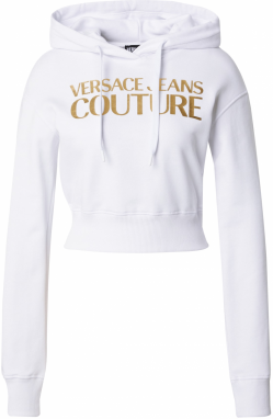 Versace Jeans Couture Mikina  zlatá / biela