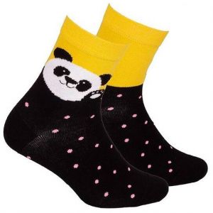 Gatta G34.01N Cottoline girls' socks modeled 27-32 black 231