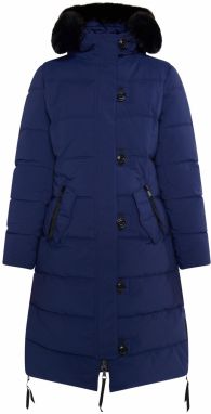 usha BLUE LABEL Zimný kabát 'Fenia'  námornícka modrá / čierna