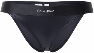 Calvin Klein Swimwear Bikinové nohavičky  čierna / biela