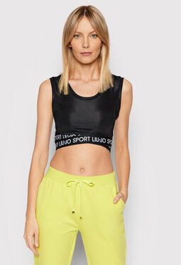 Liu Jo Sport Top TA2031 J6351 Čierna Slim Fit