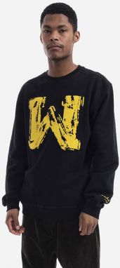 Pánska mikina Maharishi Warhol Banana Crew Sweat 9645 Čierna