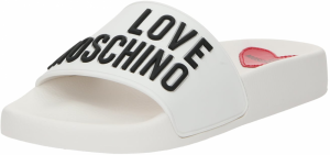 Love Moschino Šľapky  červená / čierna / biela