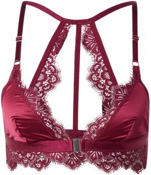 ABOUT YOU x hunkemöller Podprsenka 'Violet'  tmavočervená