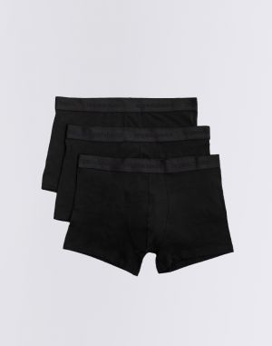 Organic Basics Core Boxers 3-Pack Black / Black / Black